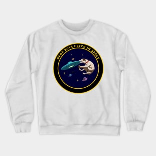 Space Enthusiasts and Dog Lover Crewneck Sweatshirt